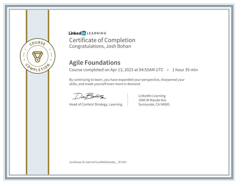 Agile Foundations