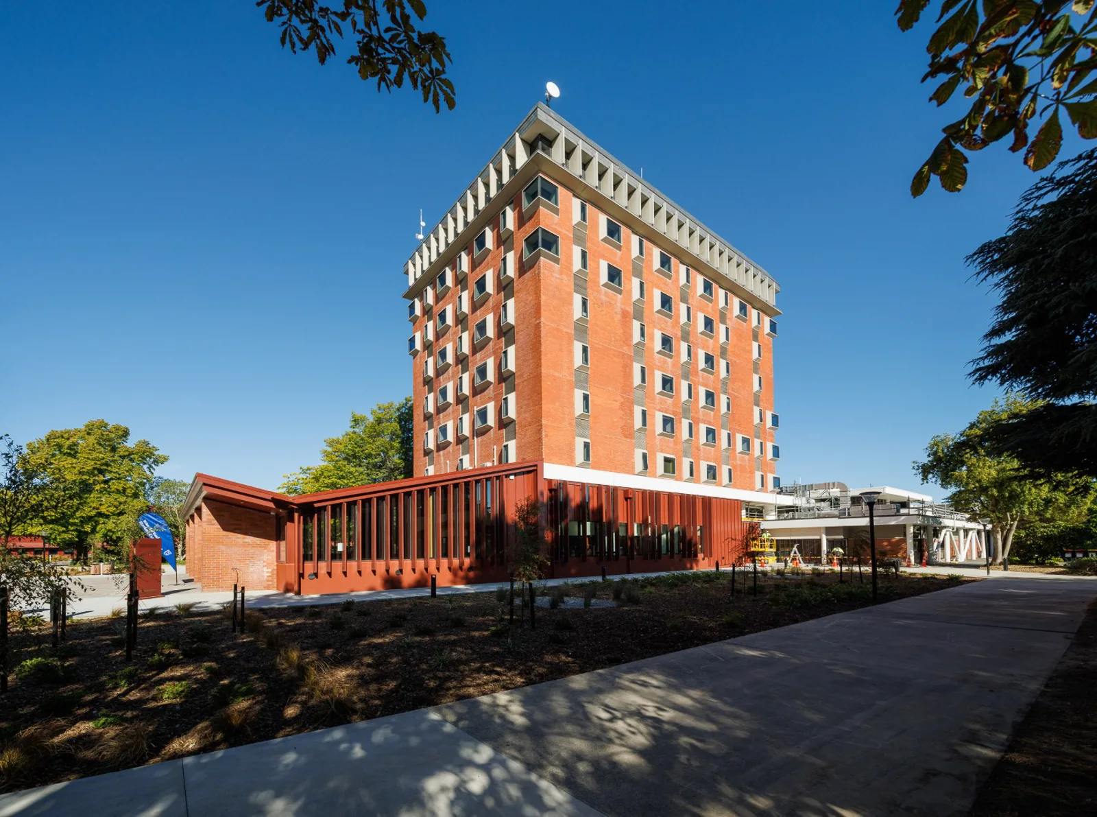 Completed George Forbes Building at Lincoln University
