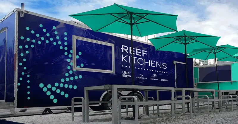 REEF Kitchens branded modular production kitchen